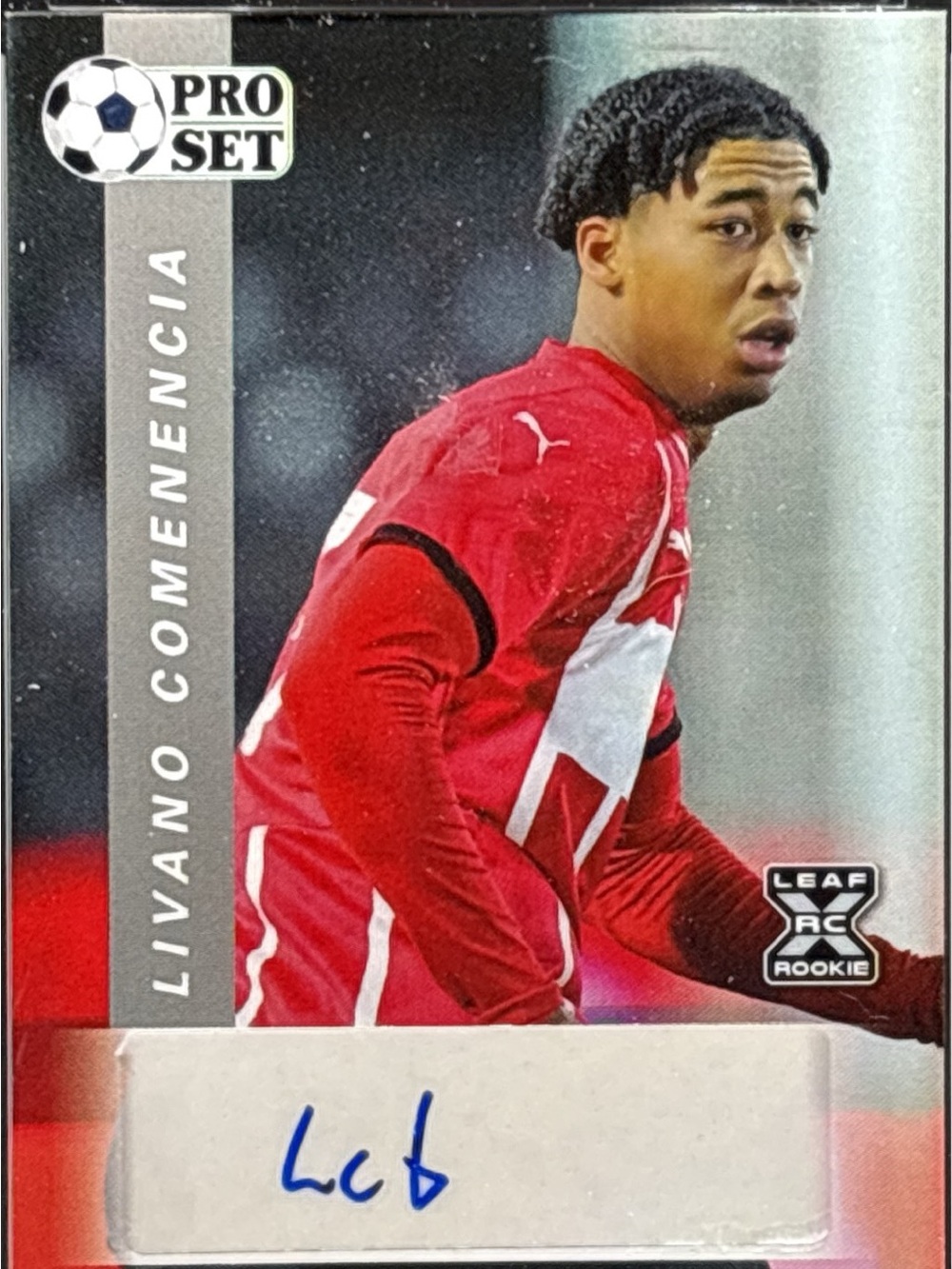 Pro Set Livano Comenencia Signed Rookie Trading Card
